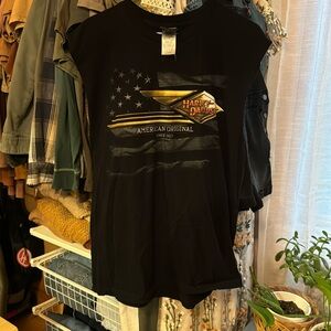 Harley-Davidson t-shirt — cut off into tank style